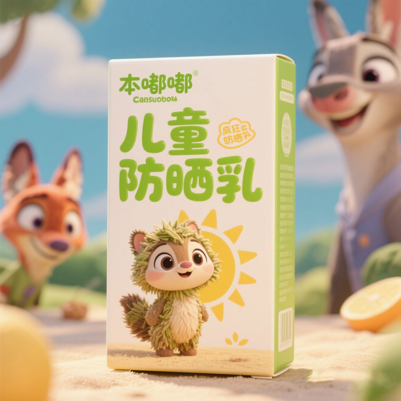 儿童防晒乳